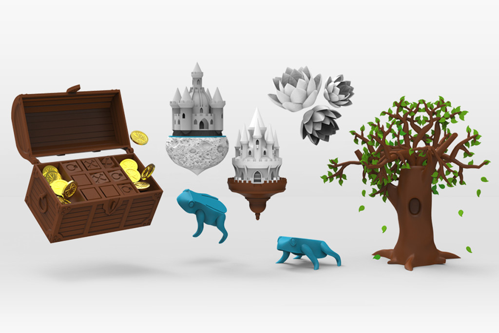 3Dprintable tabletop games for kids Analog Games