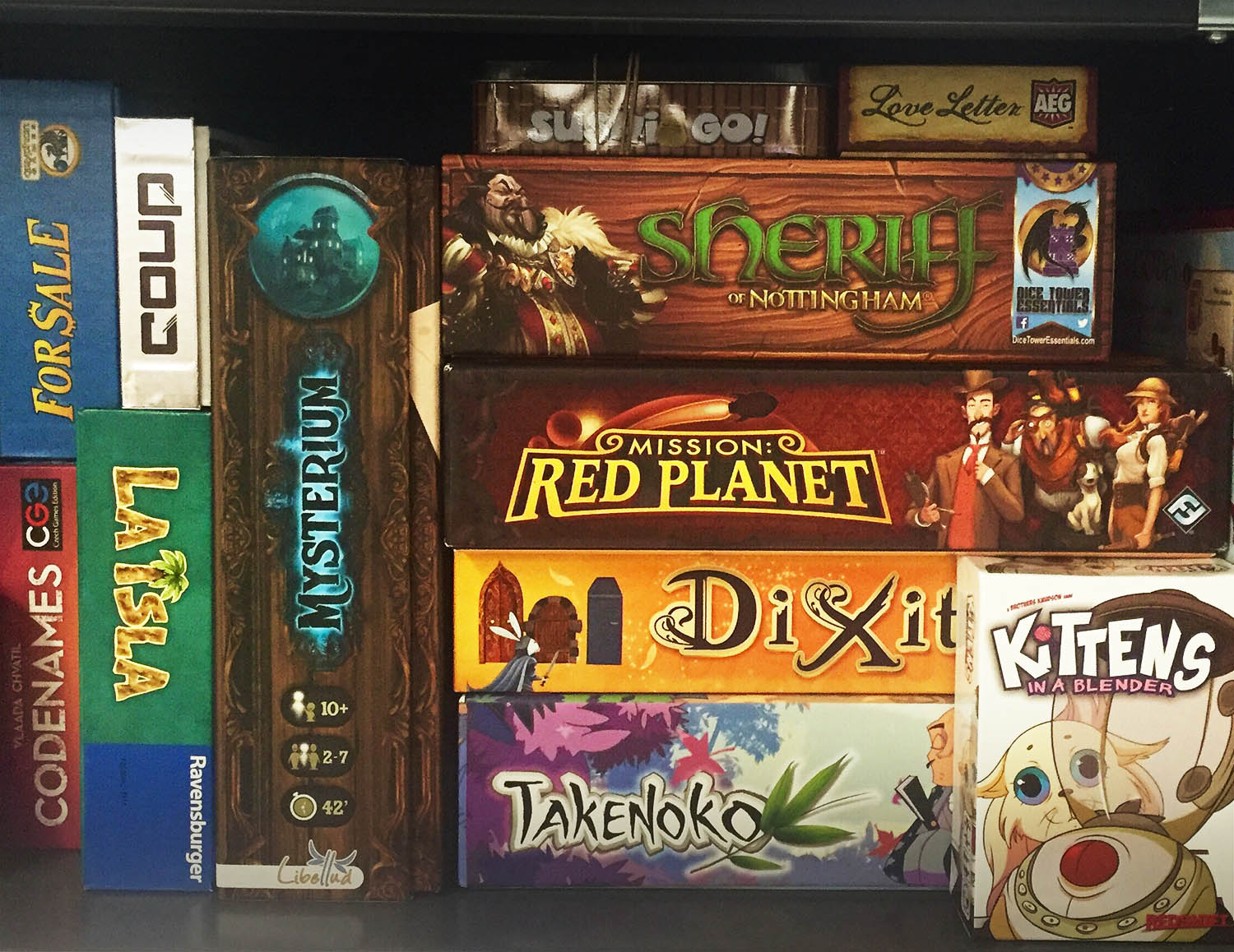 Board game shelves around the world 2 Analog Games