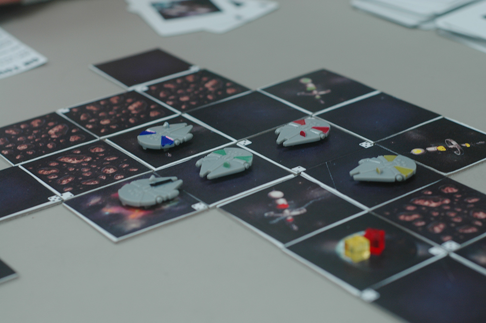 Tabletop space adventure game.