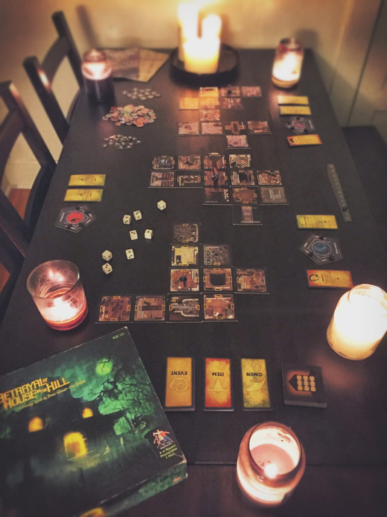 board game shelf shelves betrayal at the house on the hill collection