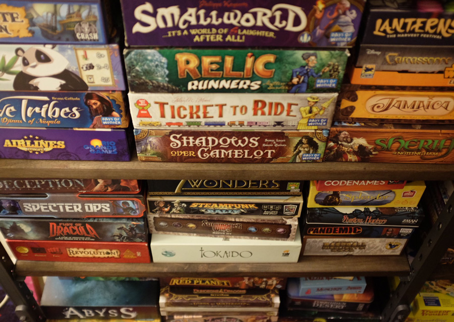 Board Game Shelves 