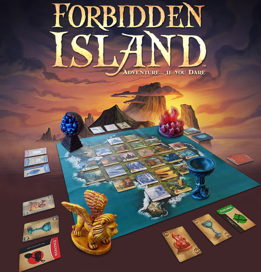 Toys, Forbidden Island Board Game