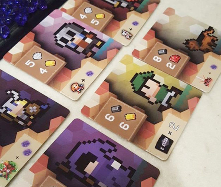 A pixelated French game designer Analog Games