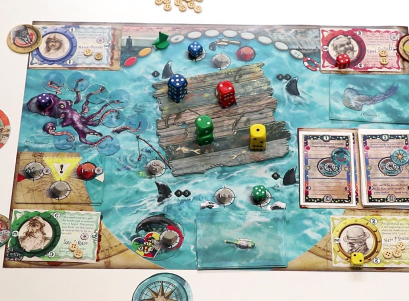 21 Days a cooperative survival board game Analog Games