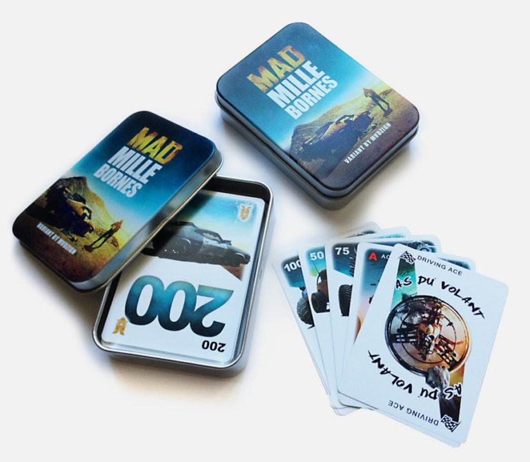 Fanmade Mad Max card game Analog Games