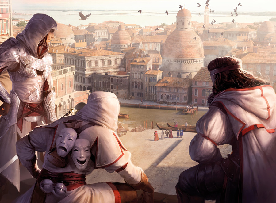 Assassin S Creed Brotherhood Of Venice Board Game Analog